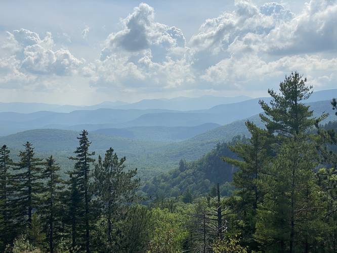 Albany Mountain vista