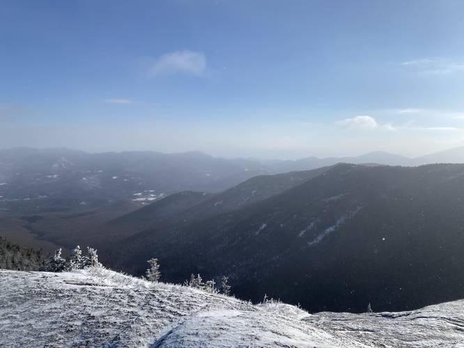 View facing east on Cascade Mountain