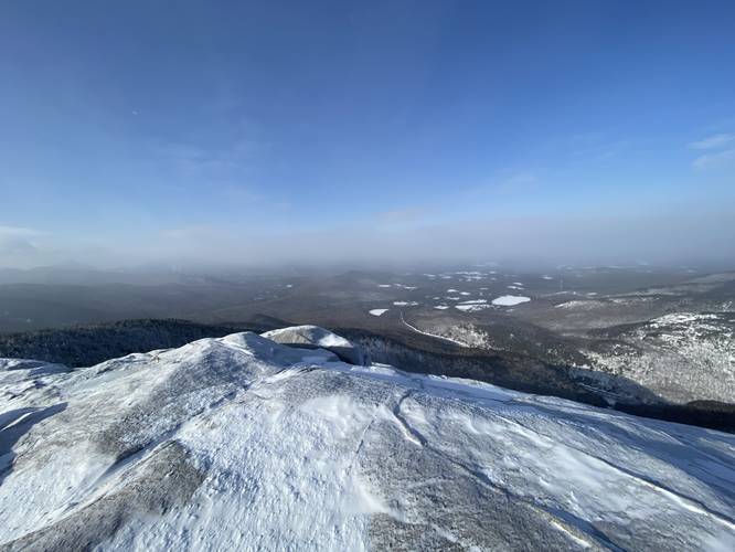View west from Cascade Mountain summit