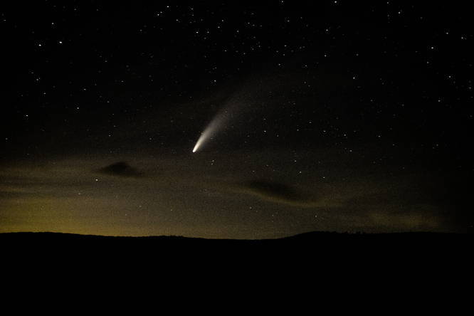 Comet NEOWISE from the Leonard Harrison PA Grand Canyon lookout