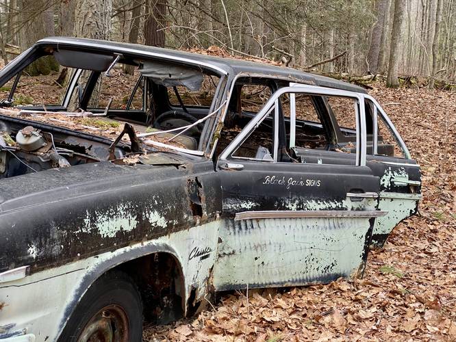 Abandoned 1963 AMC Rambler Wagon