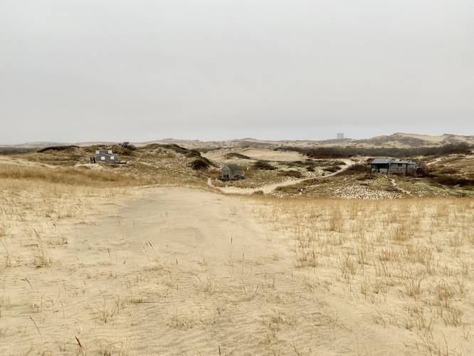 View of Dune Shacks