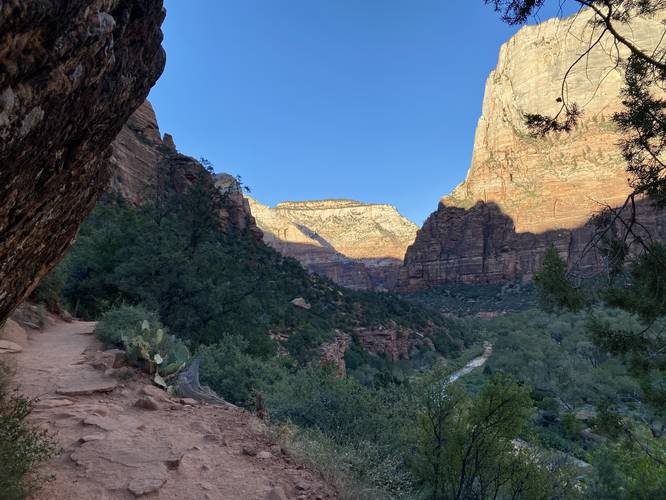 Northern view of Zion Valley