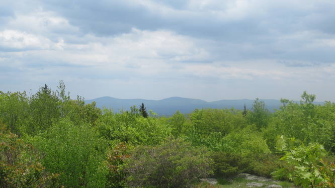 View from the Summit of Skatutakee Mountain