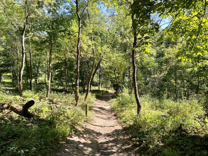 Hiking the Ice Age Trail from Lapham Peak