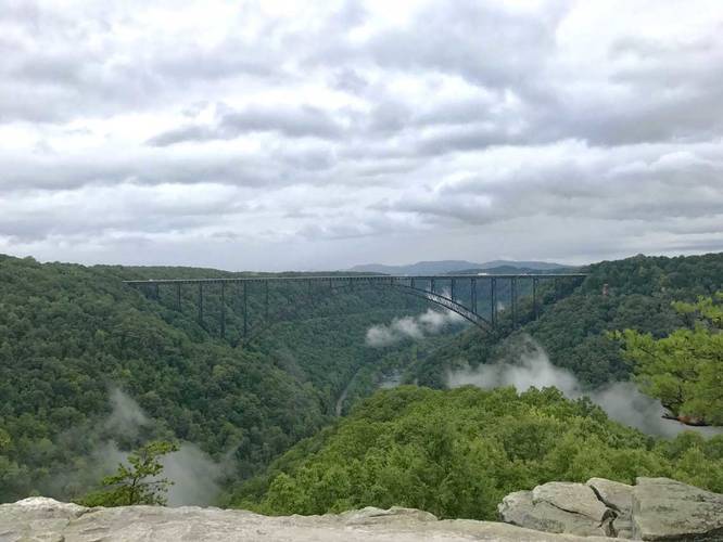 View of the New River Gorge Bridge