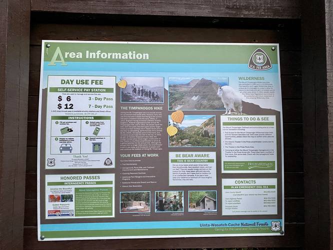 Mt. Timpanogos Trail information