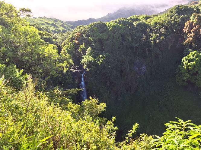 Pipiwai Trail to Makahiku Falls Overlook