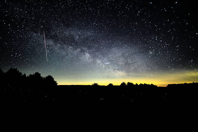 Milky Way over Coudersport, PA