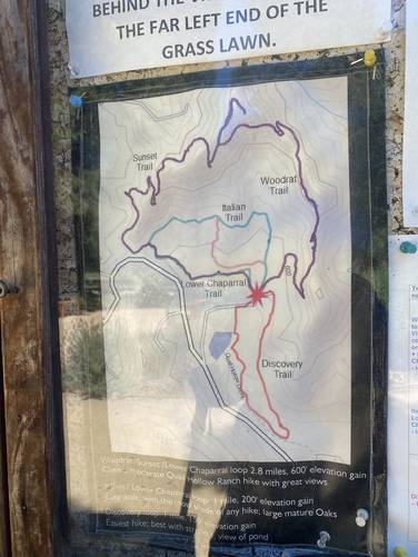 Quail Hollow Ranch trail map