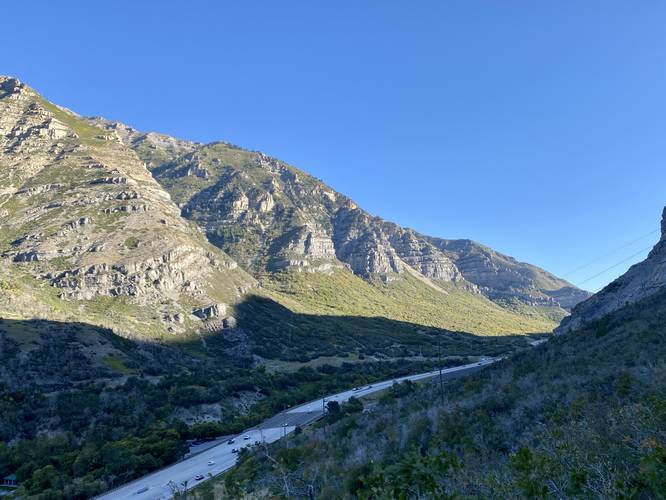 View of the Provo Canyon