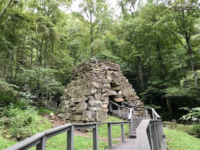 Tennessee Road Trail to Iron Furnace