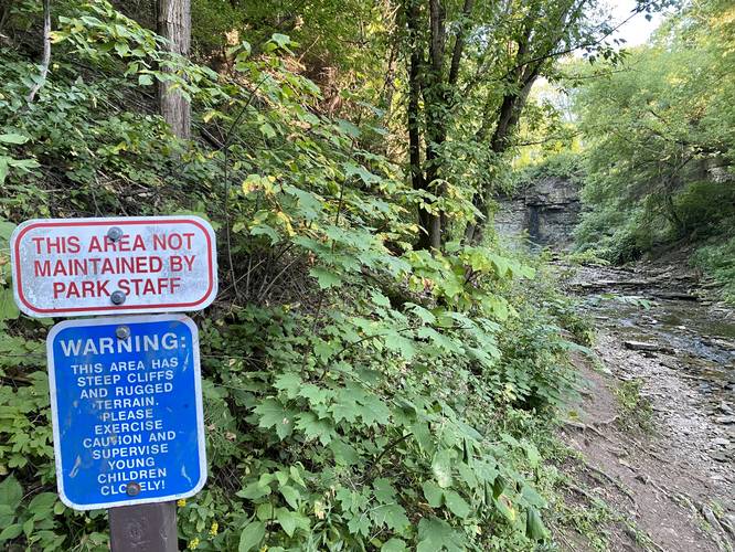 Warning: Wequiock Creek can be dangeous